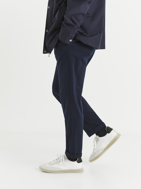 Celio Pantaloni de trening pentru bărbați albastru închis Celio