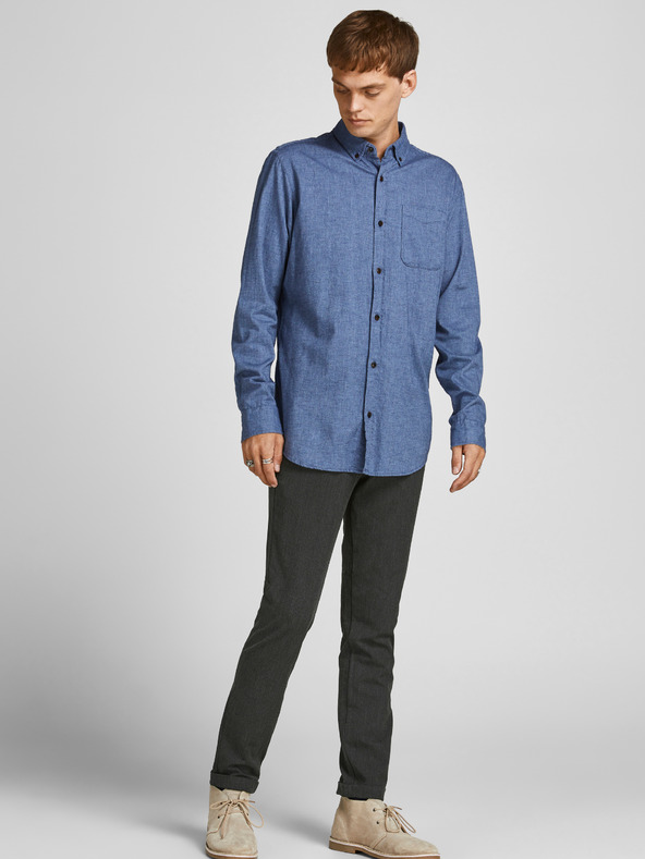 Jack & Jones Pantaloni Jack & Jones Marco gri închis