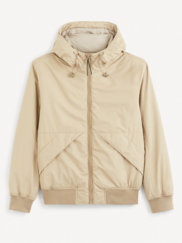 Celio Jachetă bărbătească bej Celio Guhoodie