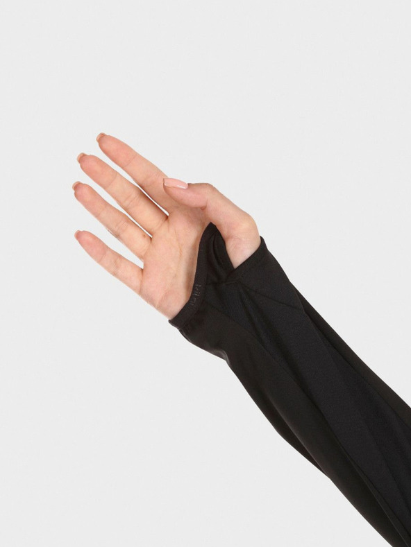 Kilpi Jachetă matlasată neagră de damă Kilpi VERONS