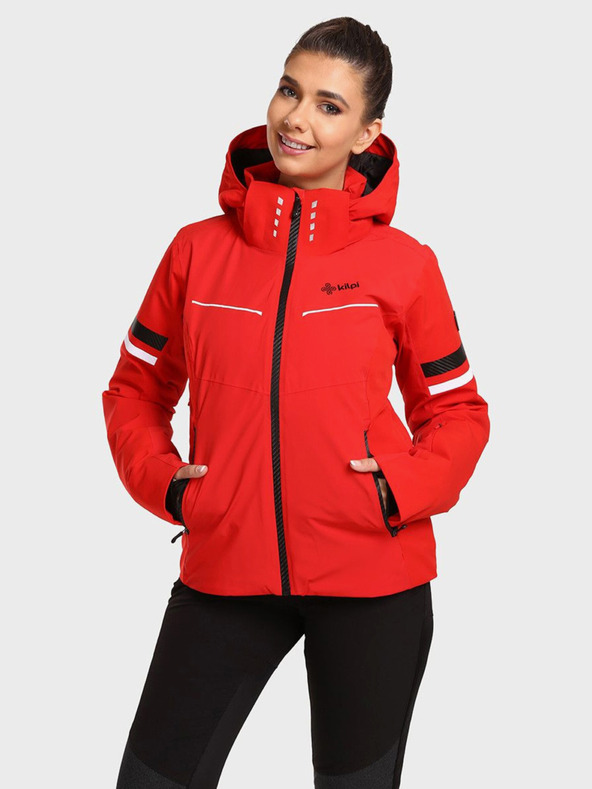 Kilpi Jachetă de schi roșie pentru femei Kilpi LORIEN