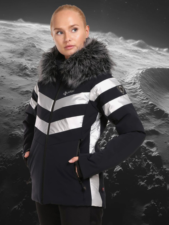 Kilpi Jachetă de schi neagră de lux pentru femei Kilpi LTD ASTER-W