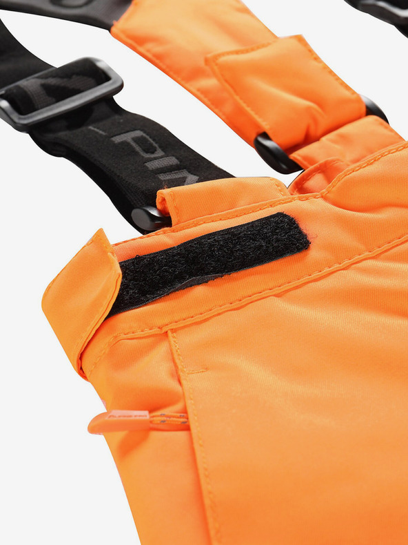 ALPINE PRO Pantaloni de schi portocalii pentru copii cu membrană ptx ALPINE PRO Osago
