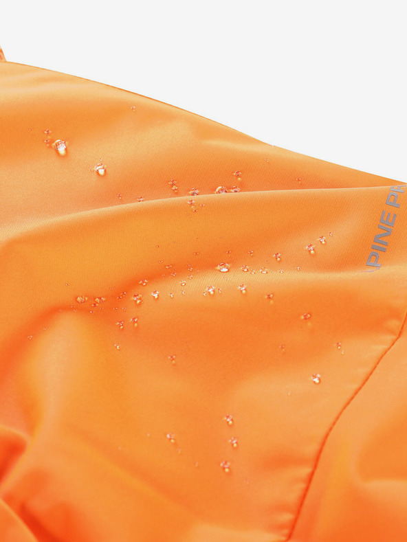 ALPINE PRO Pantaloni de schi portocalii pentru copii cu membrană ptx ALPINE PRO Osago