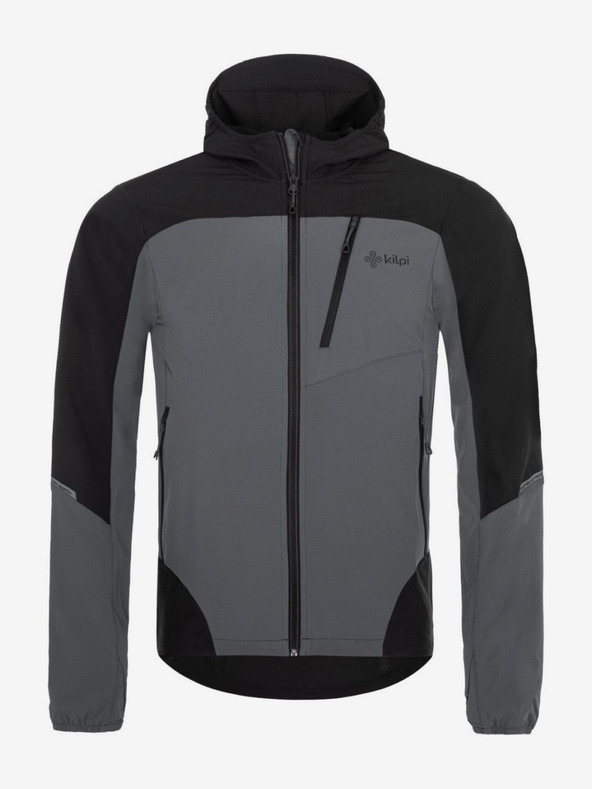 Kilpi Jachetă softshell gri închis pentru bărbați Kilpi Neatril-M
