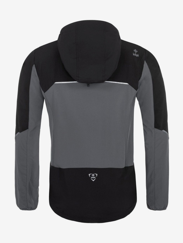 Kilpi Jachetă softshell gri închis pentru bărbați Kilpi Neatril-M