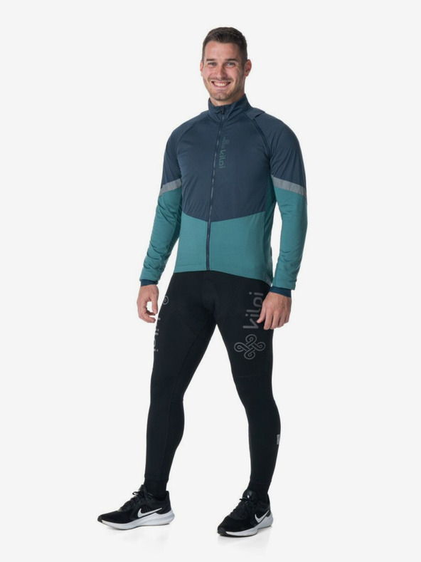 Kilpi Jachetă softshell verde închis pentru bărbați Kilpi ZAIN-M
