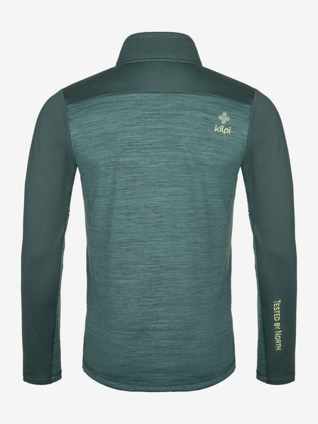 Kilpi Hanorac sport verde închis pentru bărbați Kilpi ERIN-M
