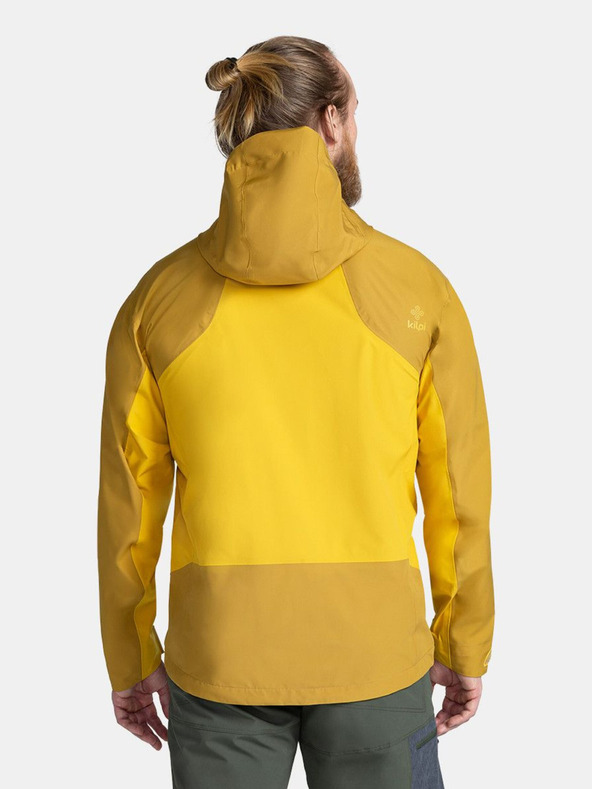 Kilpi Jachetă sport galbenă pentru bărbați Kilpi Mamba-M