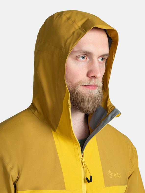 Kilpi Jachetă sport galbenă pentru bărbați Kilpi Mamba-M