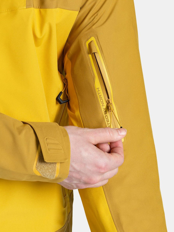 Kilpi Jachetă sport galbenă pentru bărbați Kilpi Mamba-M