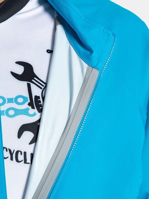 Kilpi Geacă de ciclism albastră pentru bărbați Kilpi Rainar-M