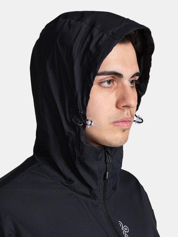 Kilpi Jachetă anorak ușoară neagră pentru bărbați Kilpi ANORI-M