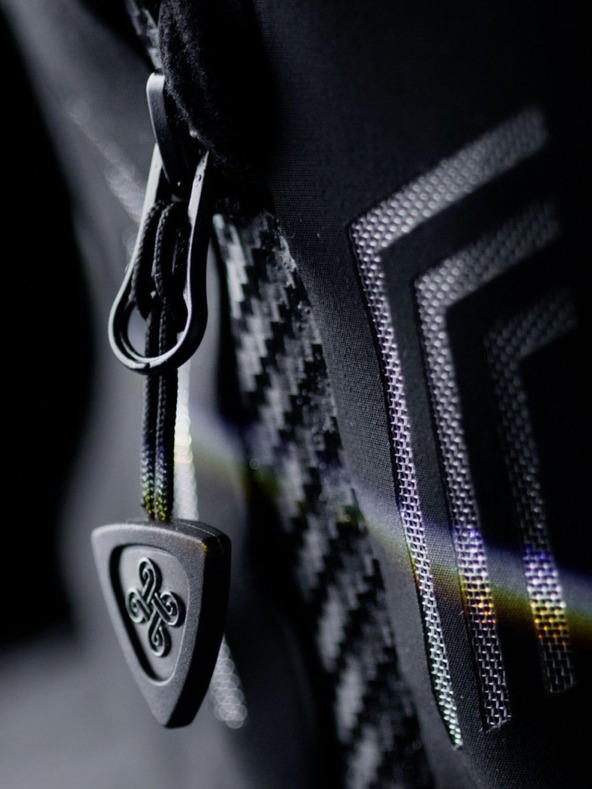 Kilpi Jachetă de schi de lux neagră pentru bărbați Kilpi LTD ASTER-M