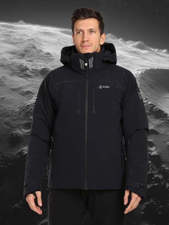 Kilpi Jachetă de schi de lux neagră pentru bărbați Kilpi LTD ASTER-M