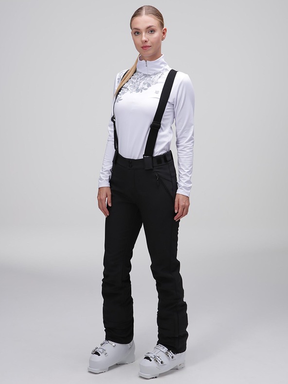 Loap Pantaloni softshell gri închis pentru femei LOAP LUPAGI