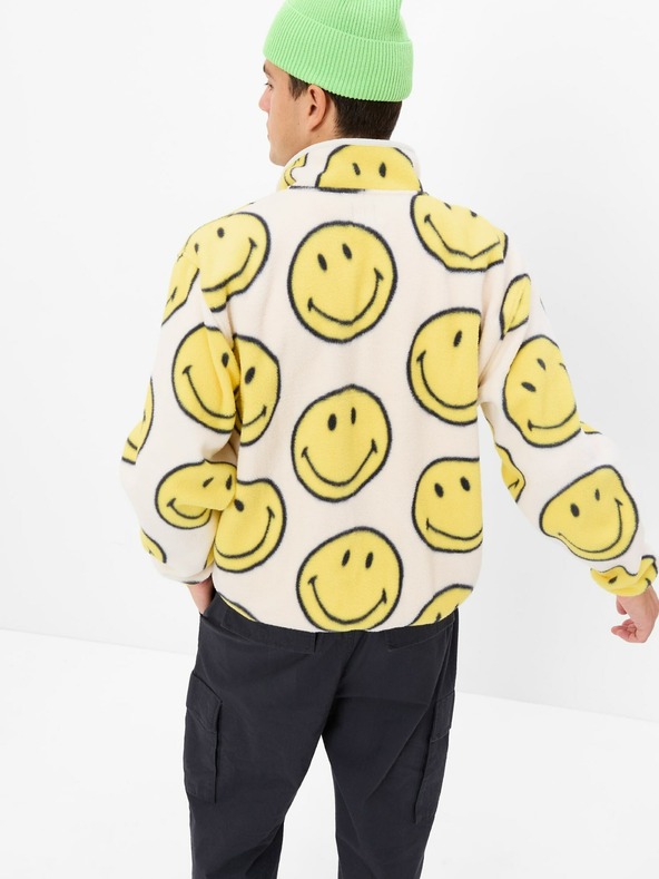 GAP Hanorac fleece Unisex Gap × SmileyWorld® GAP