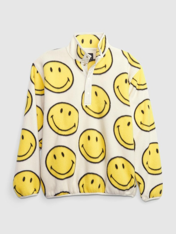GAP Hanorac fleece Unisex Gap × SmileyWorld® GAP