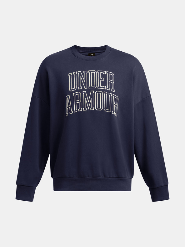 Under Armour Tricou Under Armour UA Icon HWT Terry OS Crew-BLU pentru bărbați