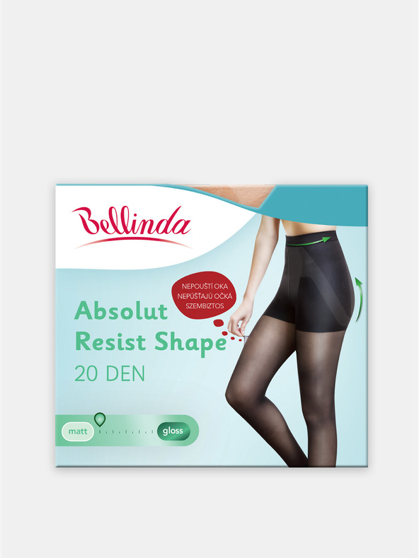 Bellinda Negru Bellinda ABSOLUT RESIST SHAPE 20 DEN Colanți modelatori pentru femei