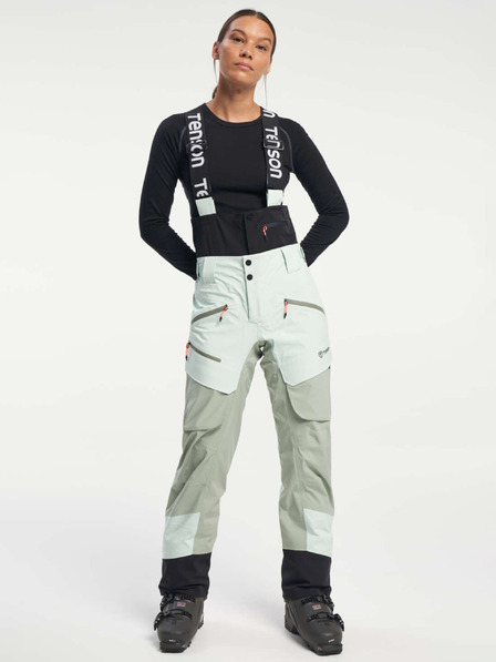 Tenson Pantaloni TENSON Touring Shell pentru femei W verde deschis