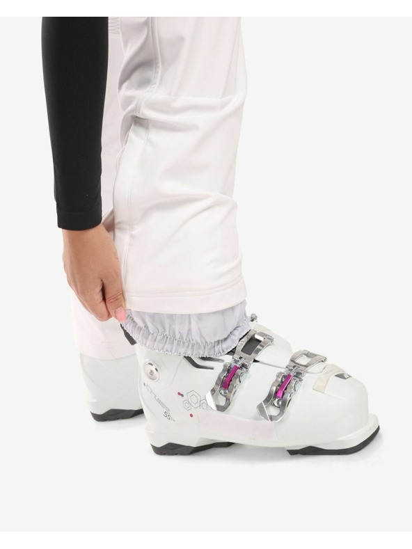 Kilpi Pantaloni de schi Softshell pentru femei Kilpi DIONE-W Alb