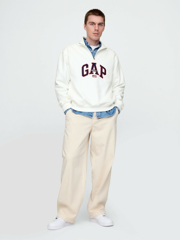 GAP Hanorac oversize cu logo Americana GAP