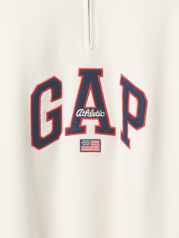 GAP Hanorac oversize cu logo Americana GAP