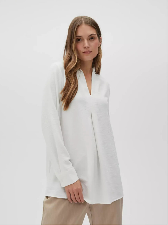 Moodo Bluză albă pentru femei Moodo