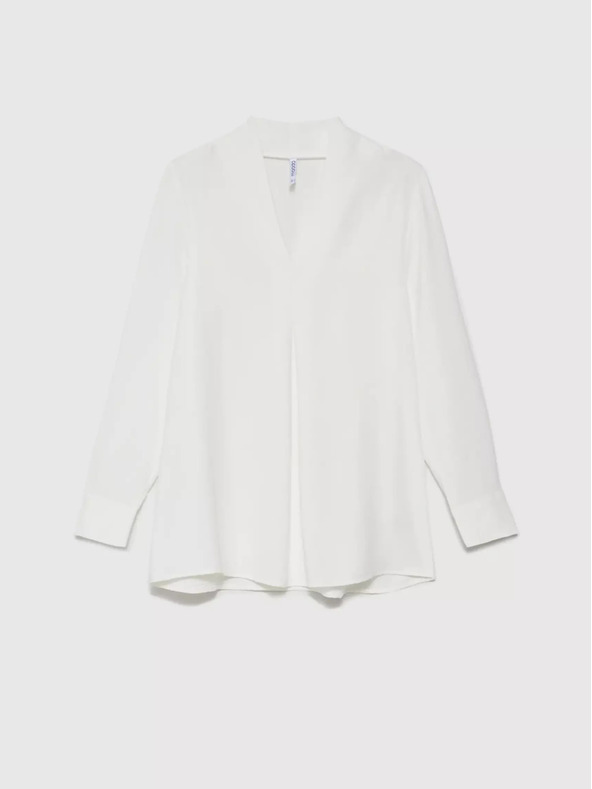 Moodo Bluză albă pentru femei Moodo