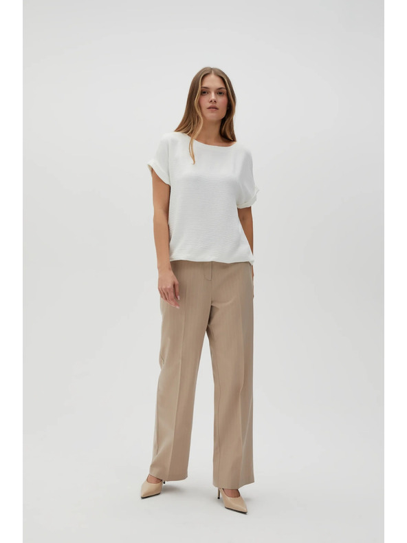 Moodo Tricou alb pentru femei Moodo