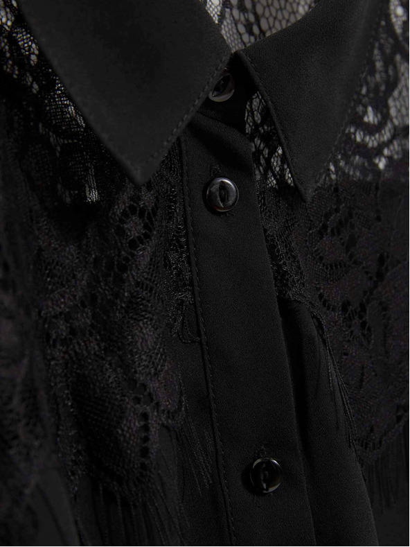 Moodo Cămașă neagră de damă Moodo