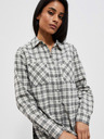 Moodo Cămașă în carouri albă și neagră pentru femei Moodo