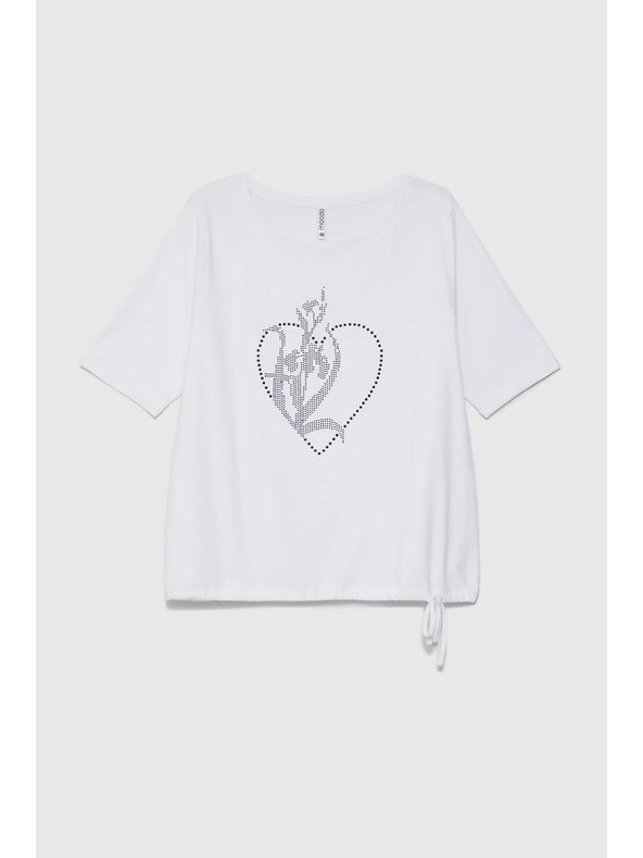 Moodo Tricou alb pentru femei Moodo