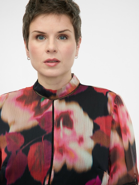 Orsay Bluză roșie cu model pentru femei ORSAY