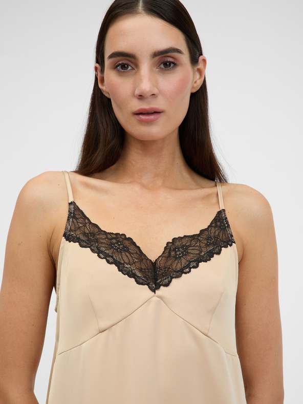 Orsay Rochie midi maro deschis pentru femei ORSAY