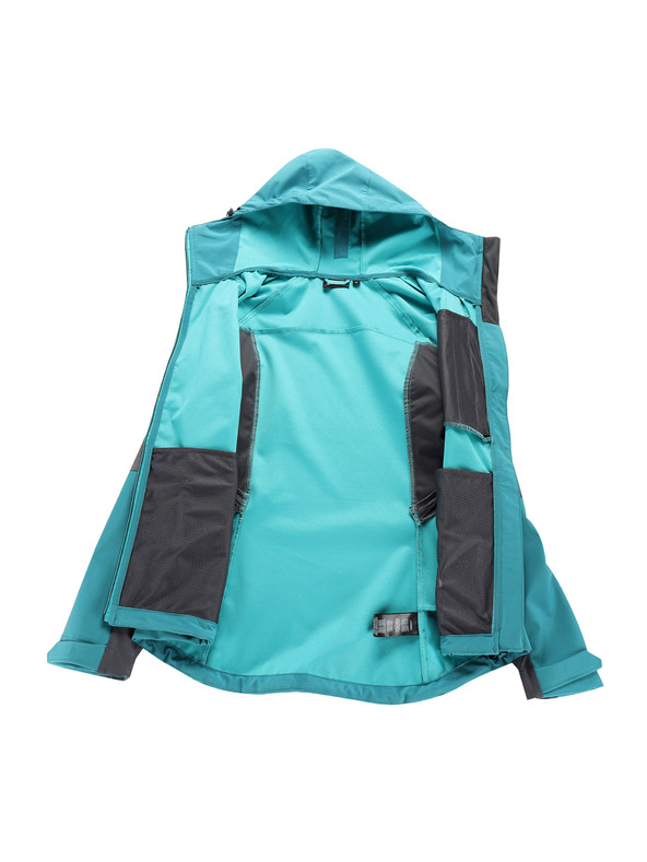 ALPINE PRO Geacă softshell pentru femei cu tratament DWR ALPINE PRO ESPRITA 2 bayou