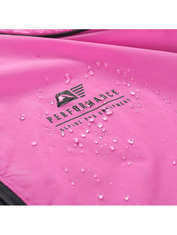 ALPINE PRO Geacă ultra-ușoară cu tratament DWR pentru femei ALPINE PRO SPINA 2 roz neon