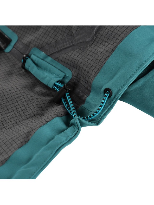 ALPINE PRO Geacă impermeabilă cu membrană PTX pentru femei ALPINE PRO ZARRA aqua sea