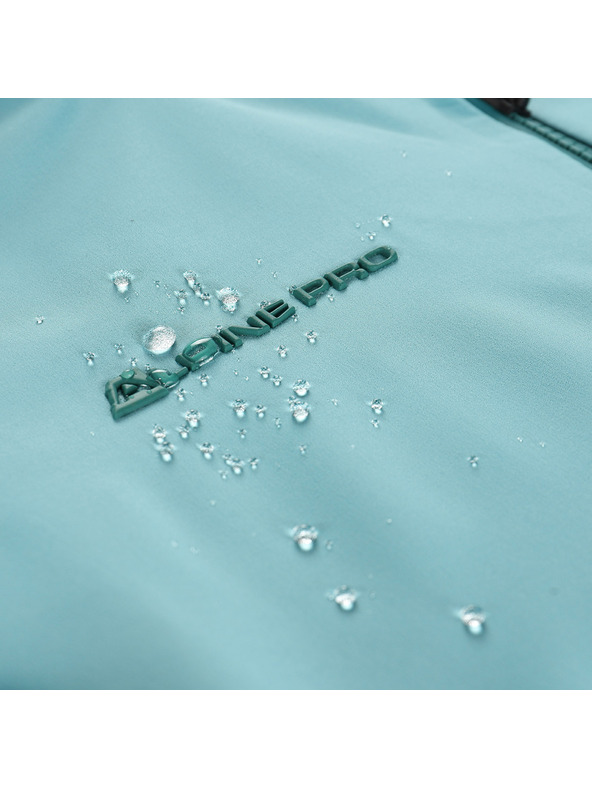 ALPINE PRO Geacă impermeabilă cu membrană PTX pentru femei ALPINE PRO ZARRA aqua sea