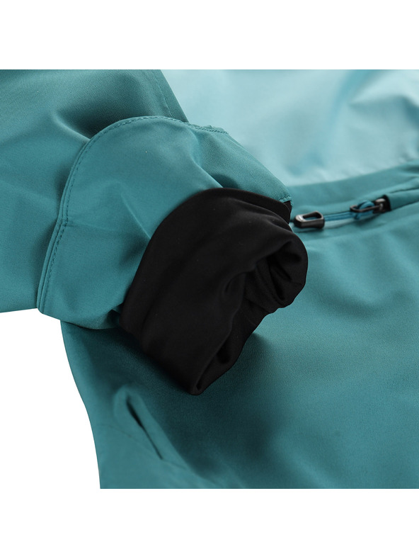 ALPINE PRO Geacă impermeabilă cu membrană PTX pentru femei ALPINE PRO ZARRA aqua sea