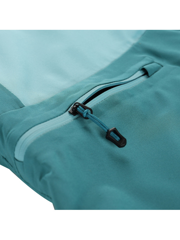 ALPINE PRO Geacă impermeabilă cu membrană PTX pentru femei ALPINE PRO ZARRA aqua sea