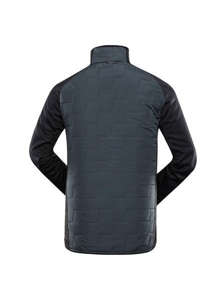 ALPINE PRO Hanorac pentru bărbați cu umplutură din lână Merino ALPINE PRO JORW dark slate
