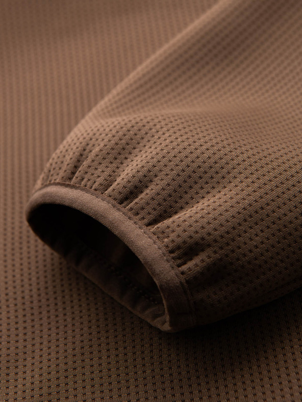 Ombre Clothing Geacă sport ușoară color pentru bărbați cu fleece Ombre Clothing