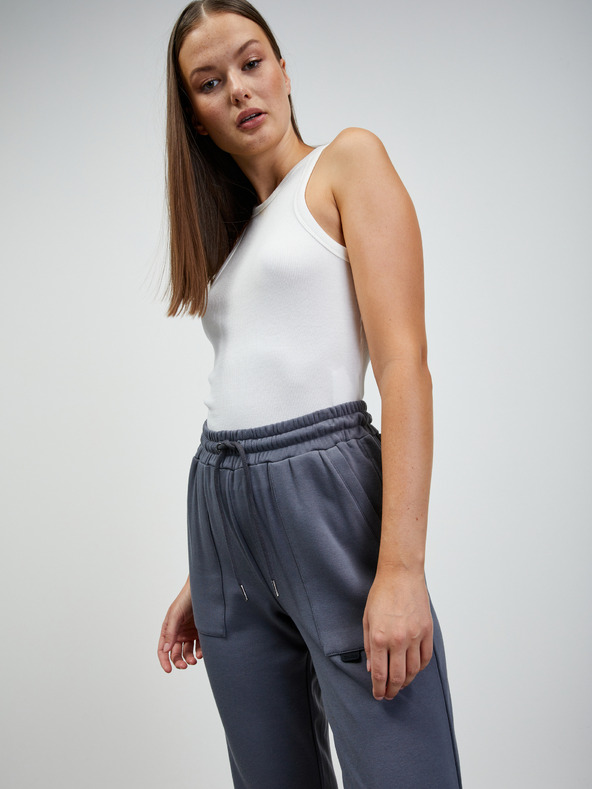 ZOOT.lab Pantaloni de trening de bază pentru femei gri închis ZOOT.lab Novalee