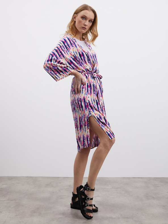 ZOOT.lab Rochie de damă roz și mov cu volane ZOOT.lab Fifi