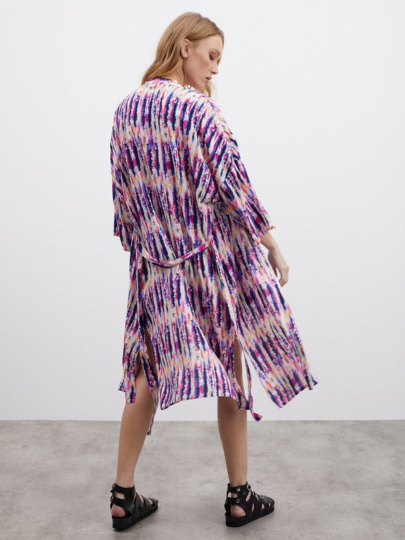 ZOOT.lab Rochie de damă roz și mov cu volane ZOOT.lab Fifi