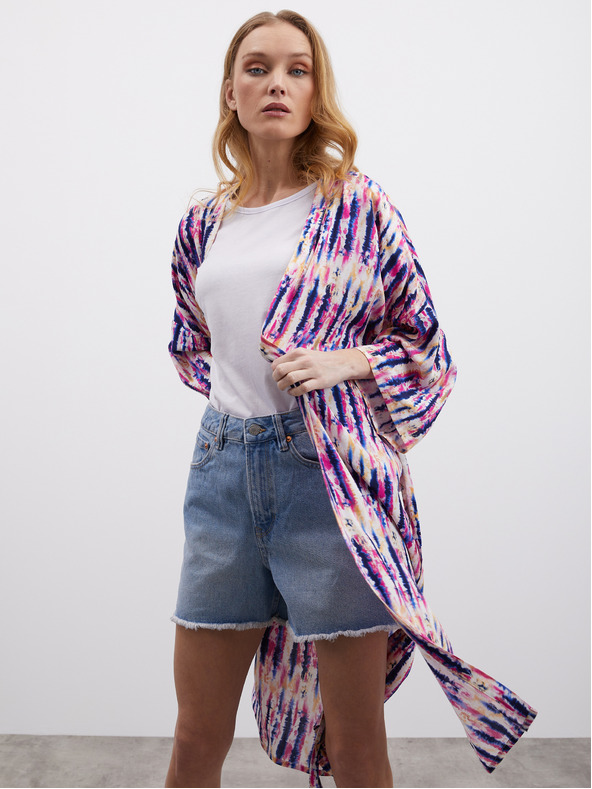 ZOOT.lab Rochie de damă roz și mov cu volane ZOOT.lab Fifi