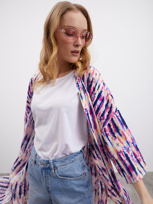 ZOOT.lab Rochie de damă roz și mov cu volane ZOOT.lab Fifi