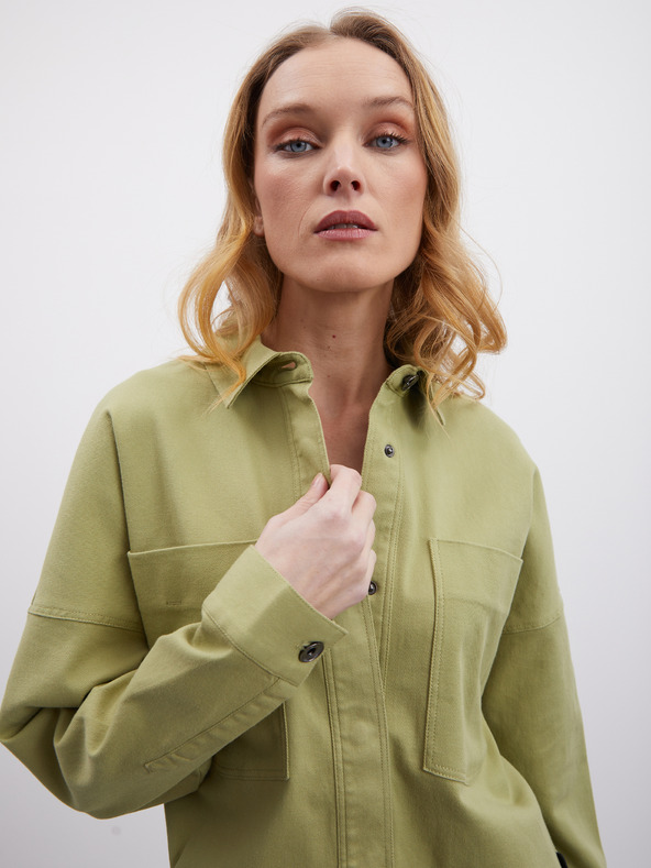 ZOOT.lab Tricou oversize verde deschis pentru femei ZOOT.lab Becca